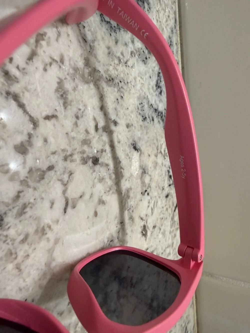 Rufflebutts toddler Pink Sunglasses with Dark Lenses